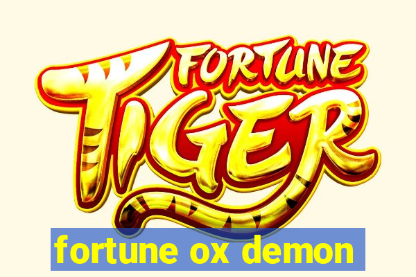 fortune ox demon